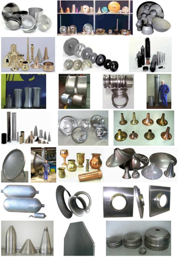 DENN sample parts - made on DENN metal forming machines