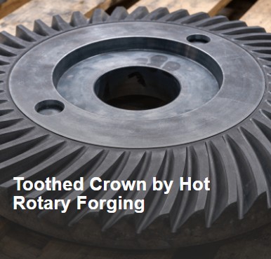 DENN rotary forging sample part